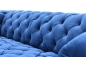 Preview: MODELL "CHESTERFIELD MAJESTIC" 4 SITZER SOFA IN SAMTSTOFF VELVET wie abgebildet !